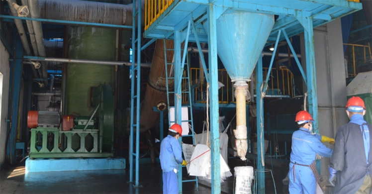 INTERNAL MATERIAL CIRCULATION FOR EFFICIENT BY-PRODUCT UTILIZATION
